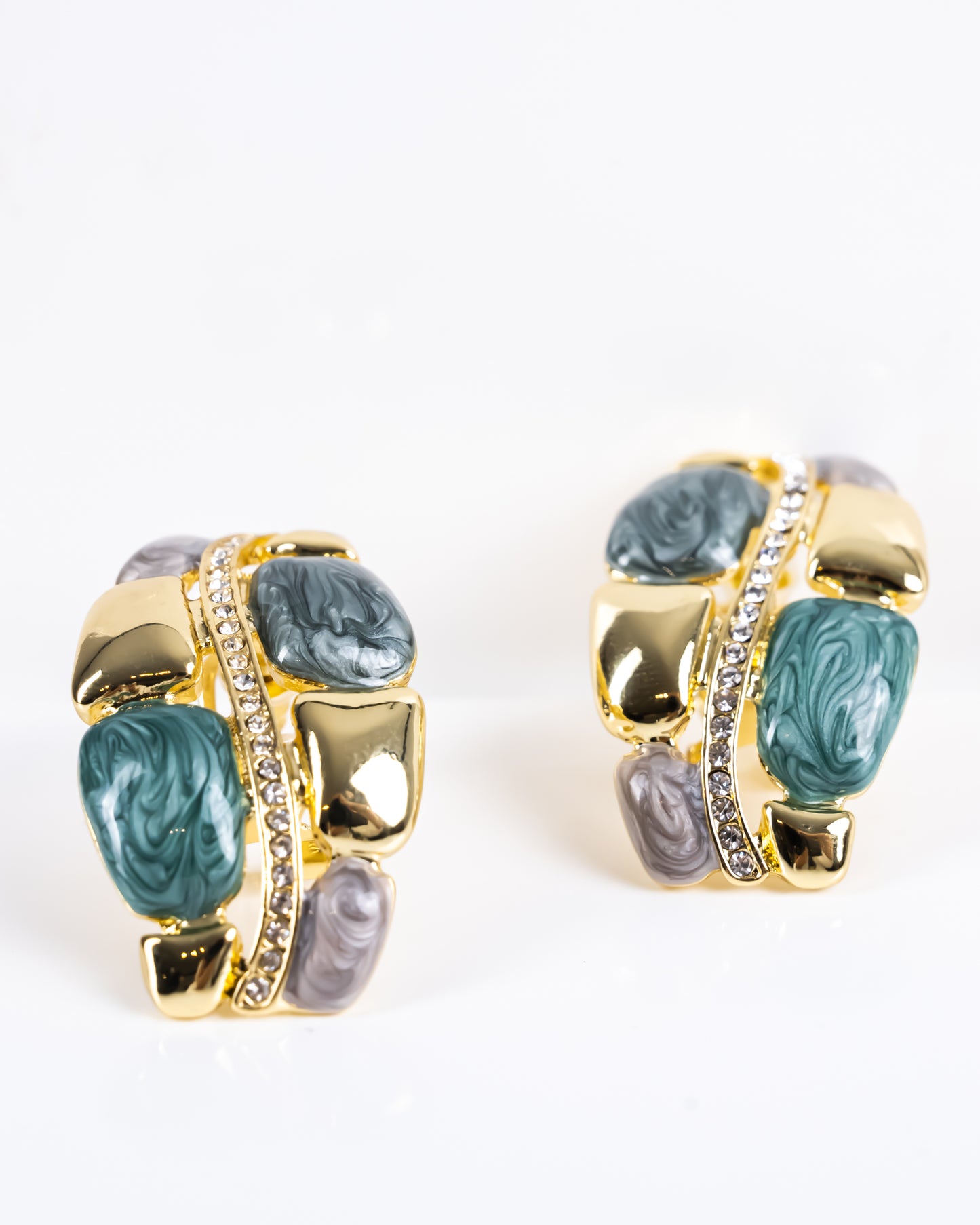 Rehinestone Earring