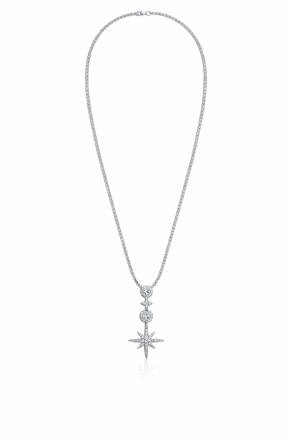 Celestial Drop Star Necklace