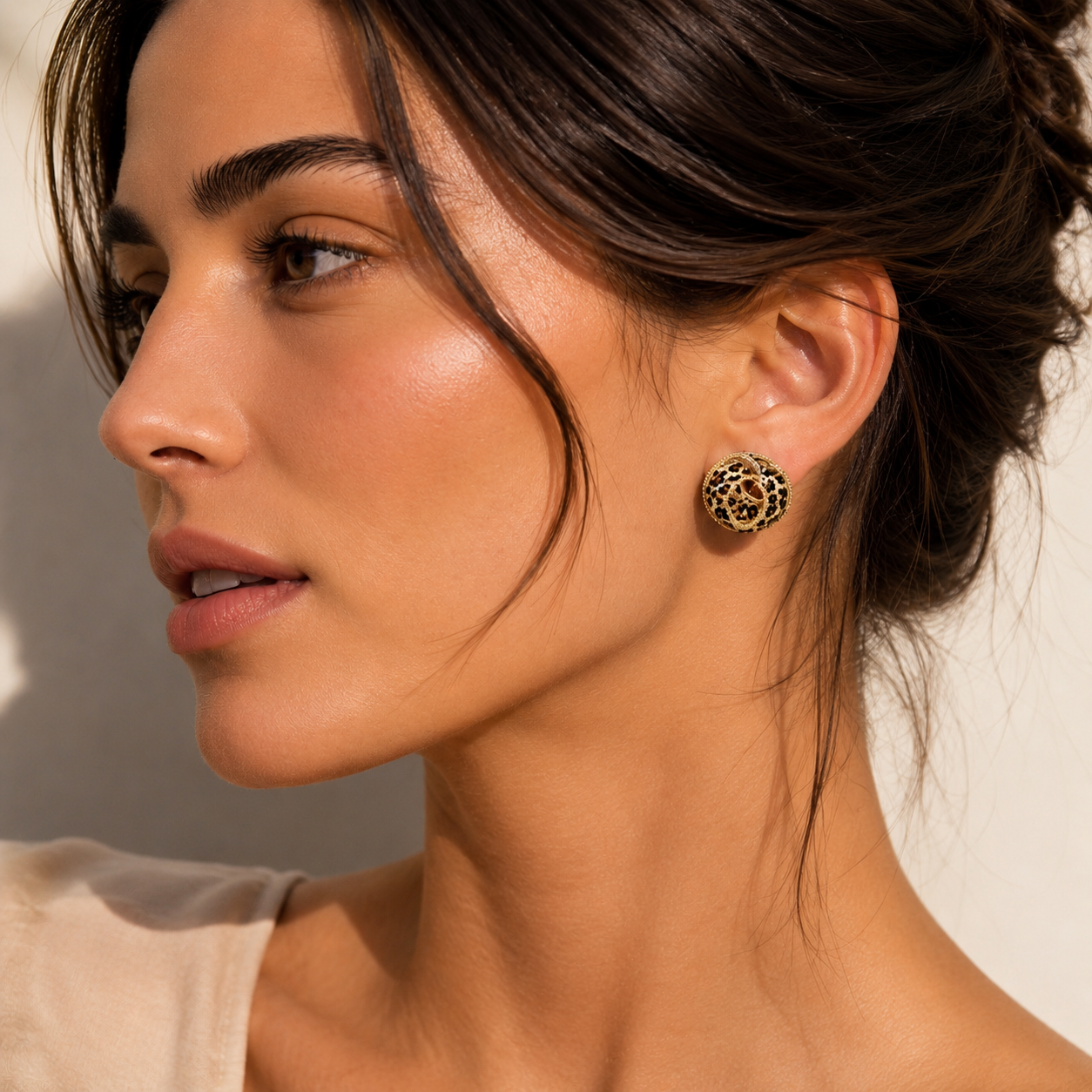 Leopard Glow Earrings