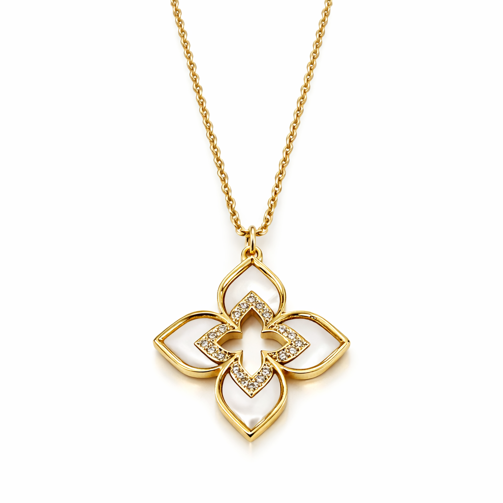 Ivory Clover Necklace