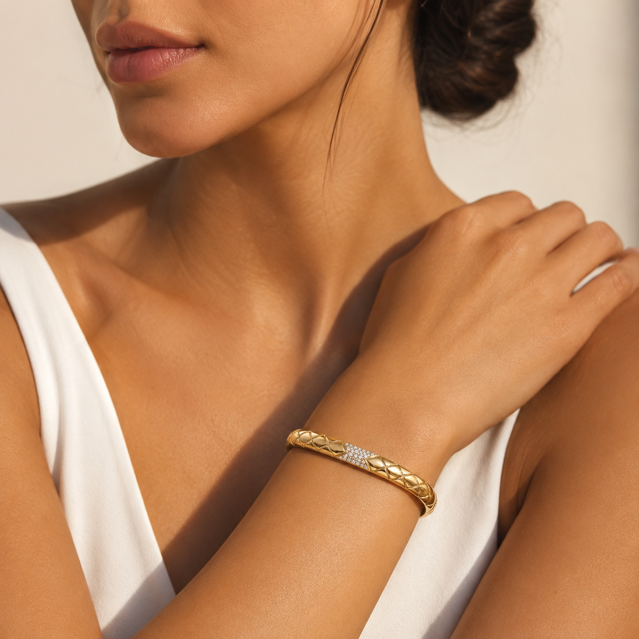 Lattice Crystal Cuff