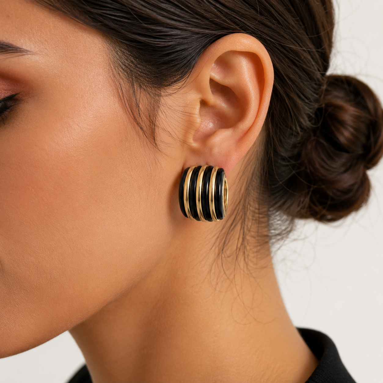 Midnight Statement Earrings