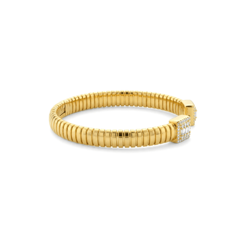 Regal Baguette Open Bangle