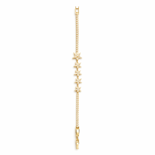 Stella Five Star Bracelet