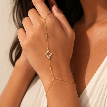 Radiant Star Hand Chain