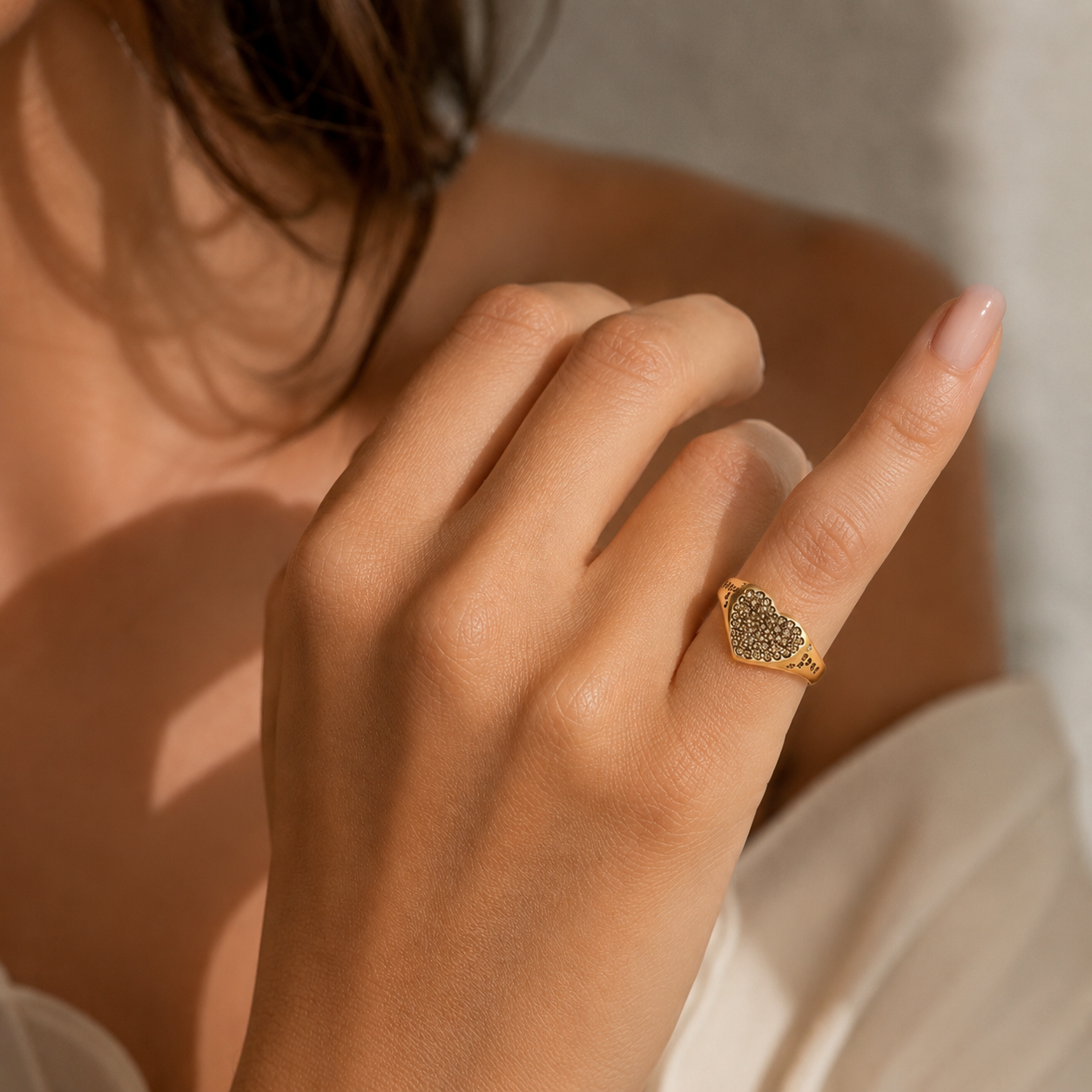 Heart Pinky Ring