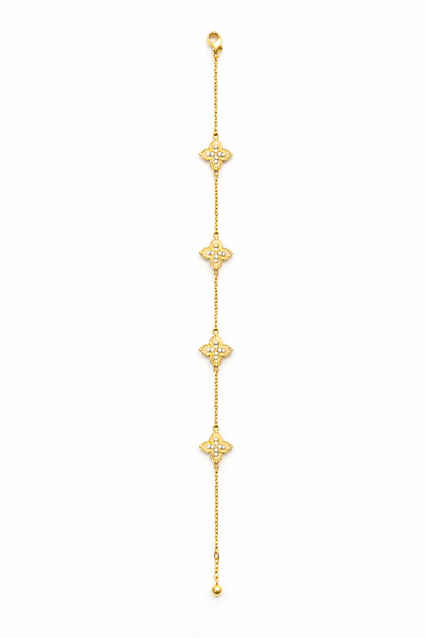 Luxe Diamond Motif Bracelet
