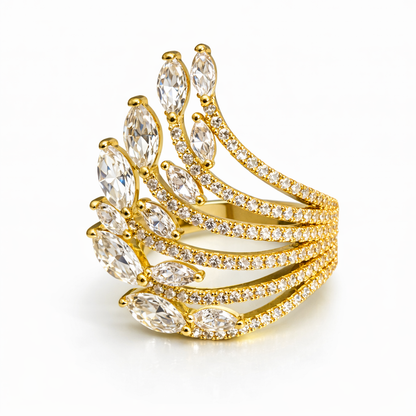Celestial Crown Ring