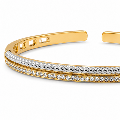 Twisted Elegance Cuff