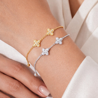 Luxe Diamond Motif Bracelet