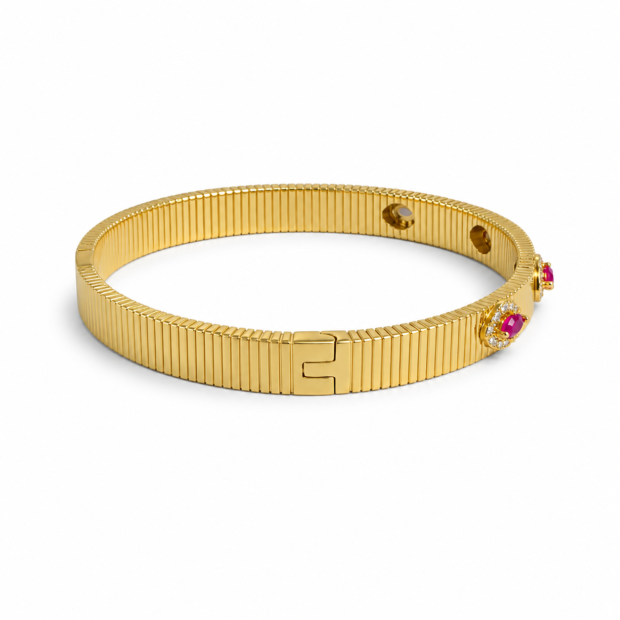 Pink Evil Eye Bangle