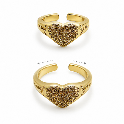 Heart Pinky Ring