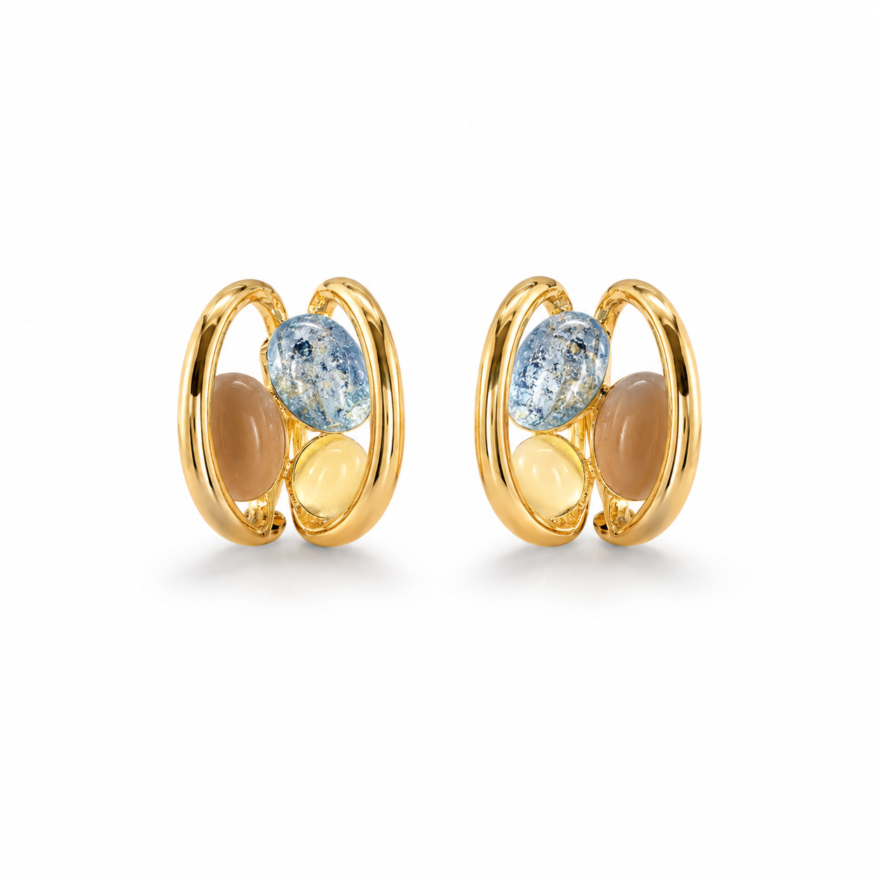 Harmony Trio Earrings