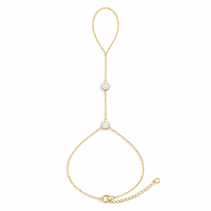 Crystal Dot Hand Chain