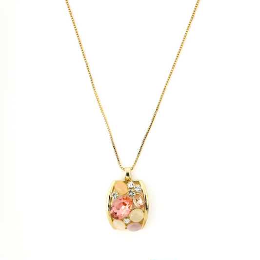 Mosaic Pendant Necklace