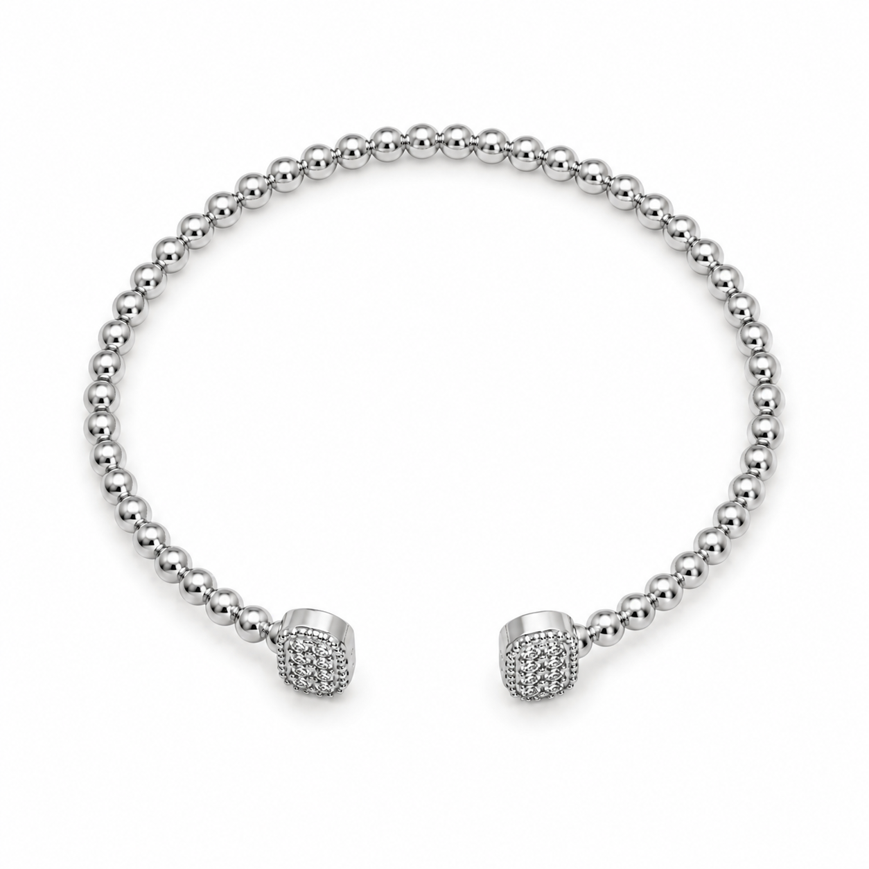 Luna Pavé Beaded Bracelet