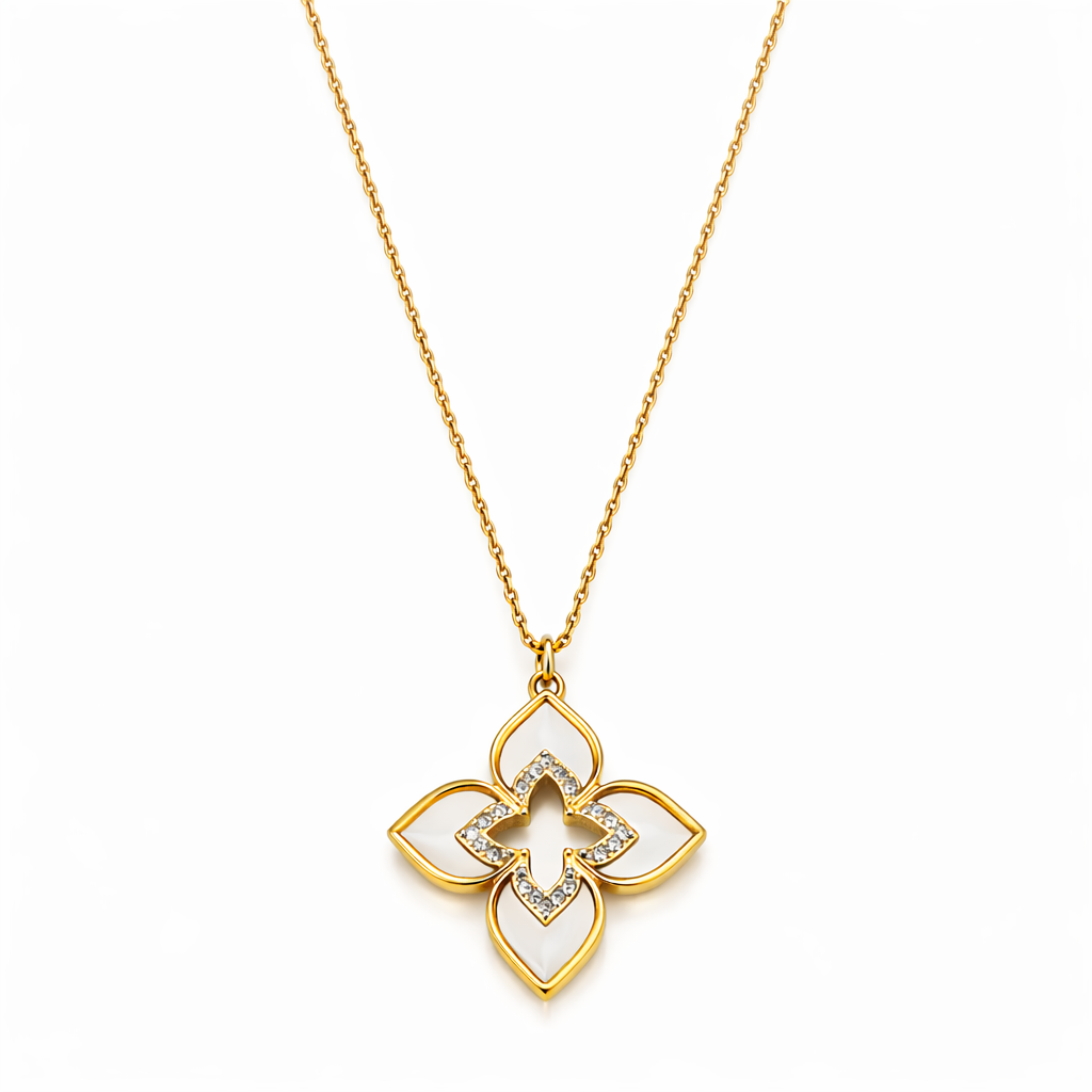 Ivory Clover Necklace