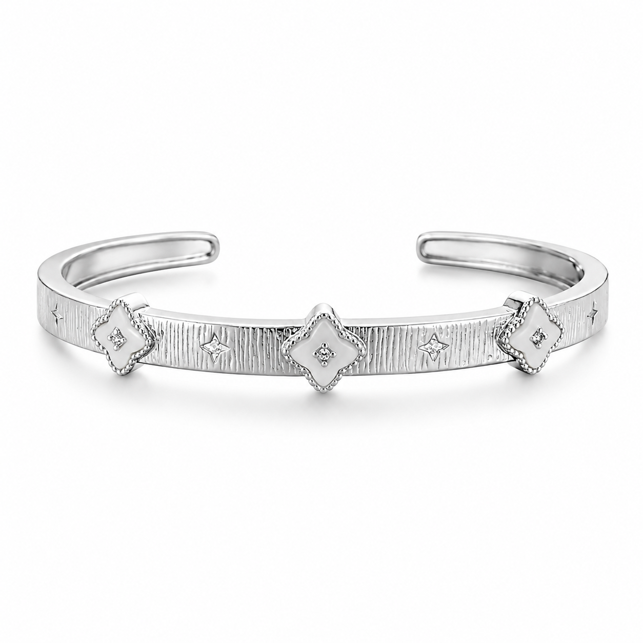 Celestial Clover Bangle