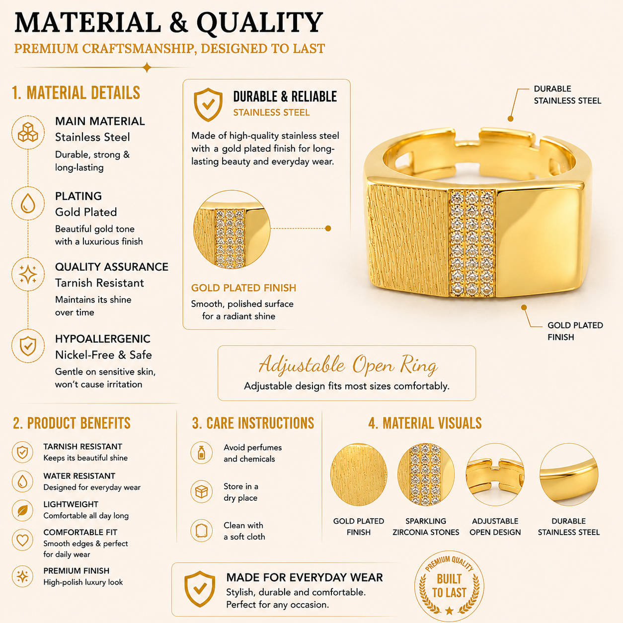 Luxe Duo Ring