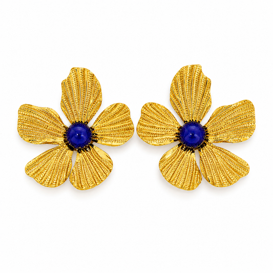Golden Bloom Earrings