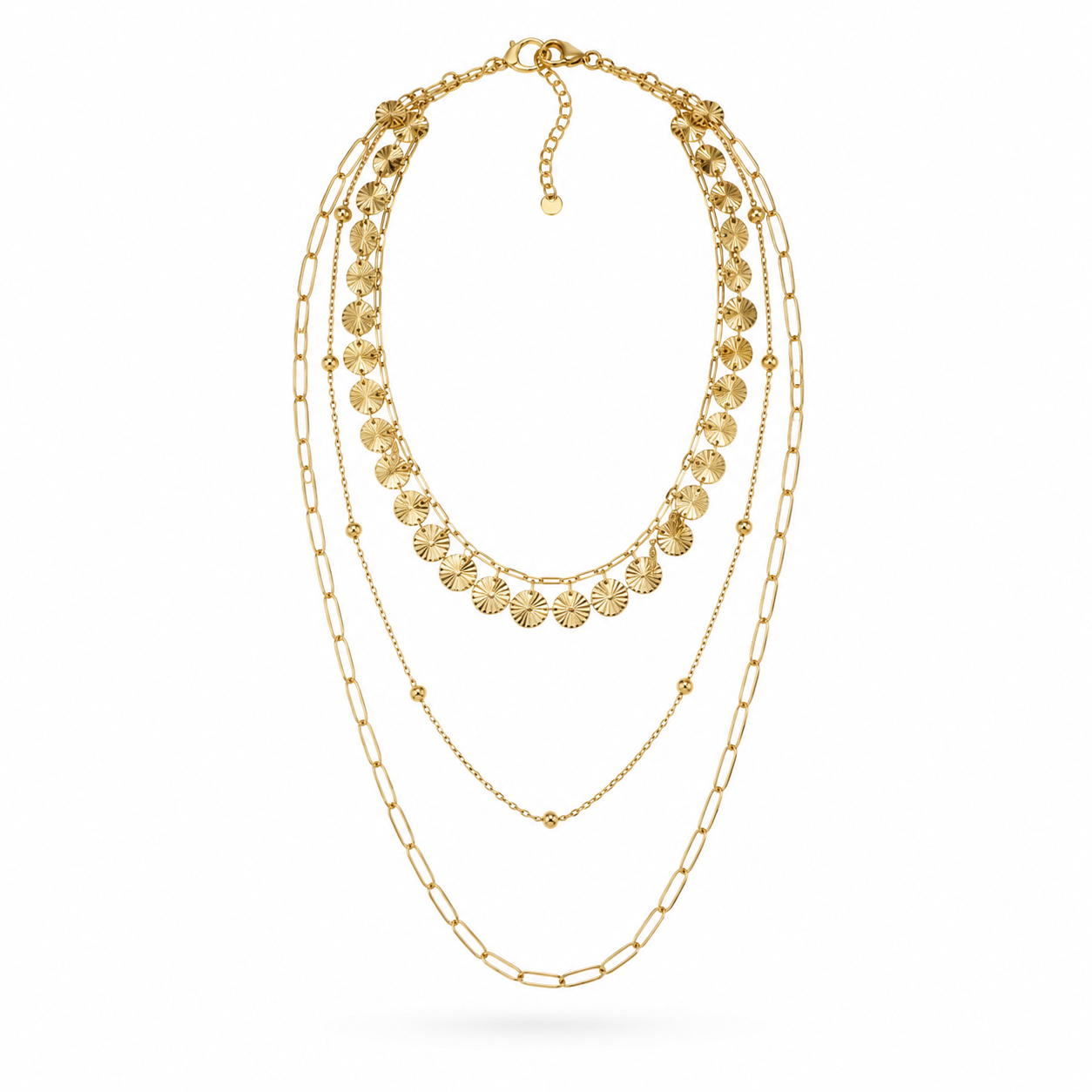 Layered Gold Necklace