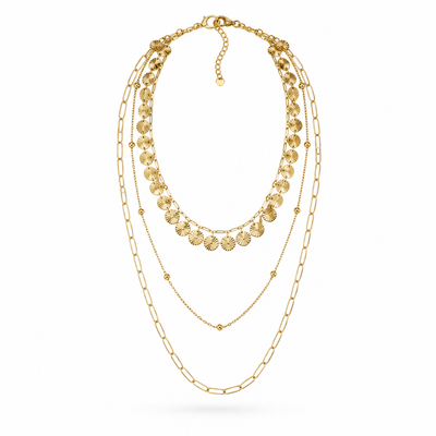 Layered Gold Necklace