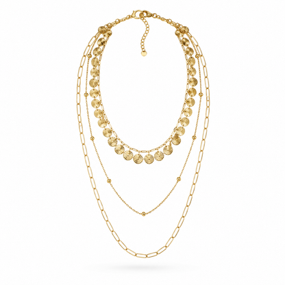 Layered Gold Necklace