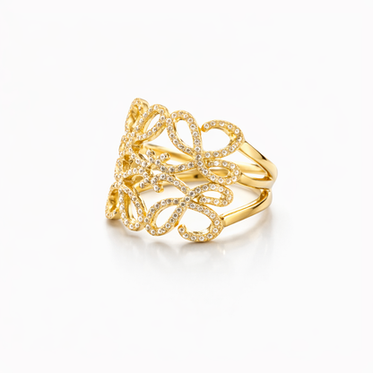 Ornate Bloom Ring