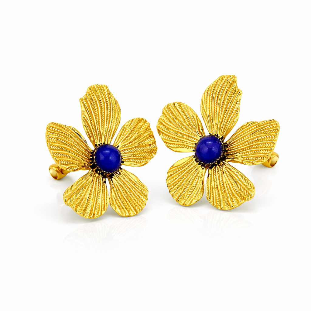 Golden Bloom Earrings