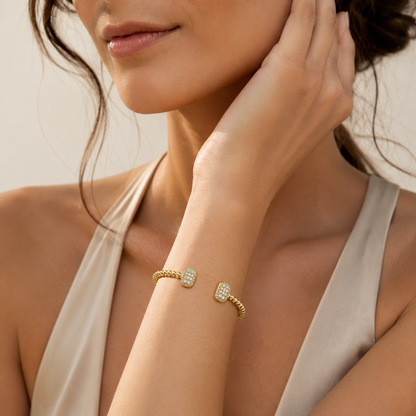 Luna Pavé Beaded Bracelet