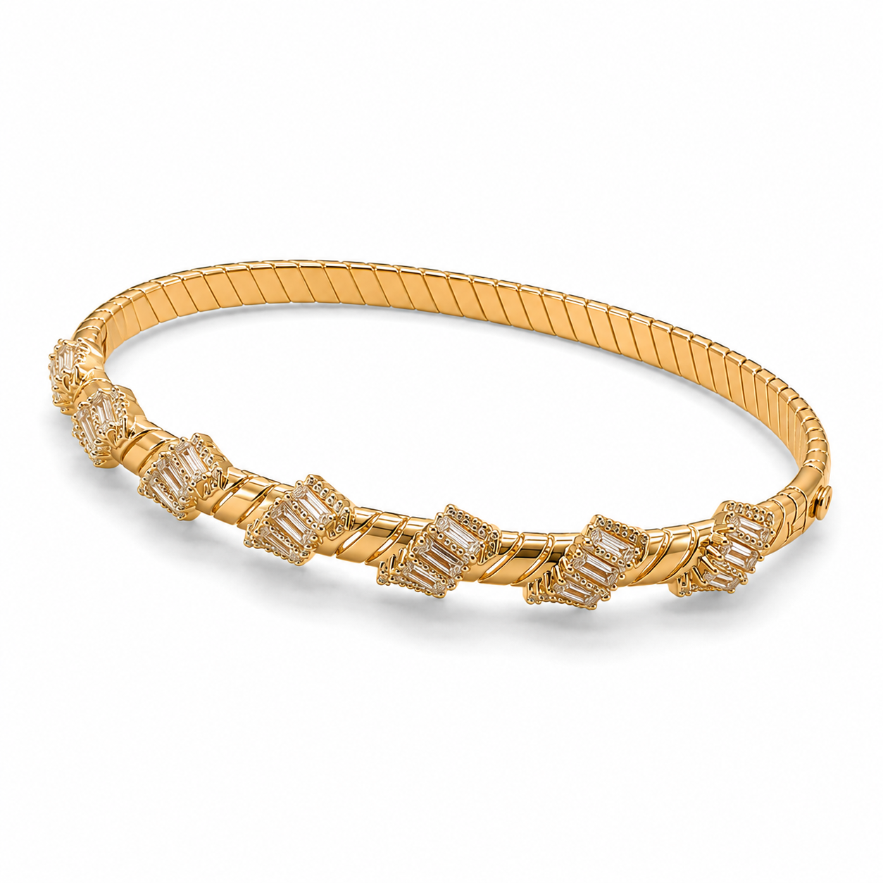 Twisted Baguette Tennis
