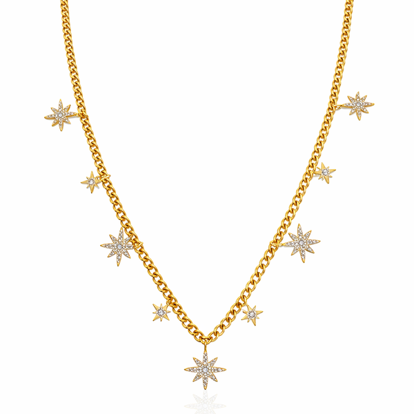 Celestial Star Charm Necklace