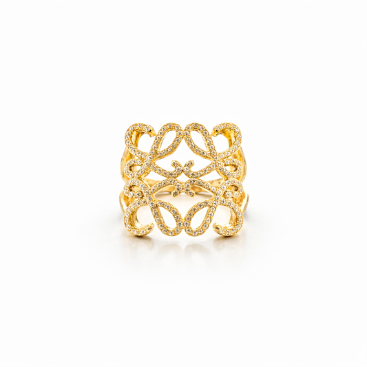 Ornate Bloom Ring