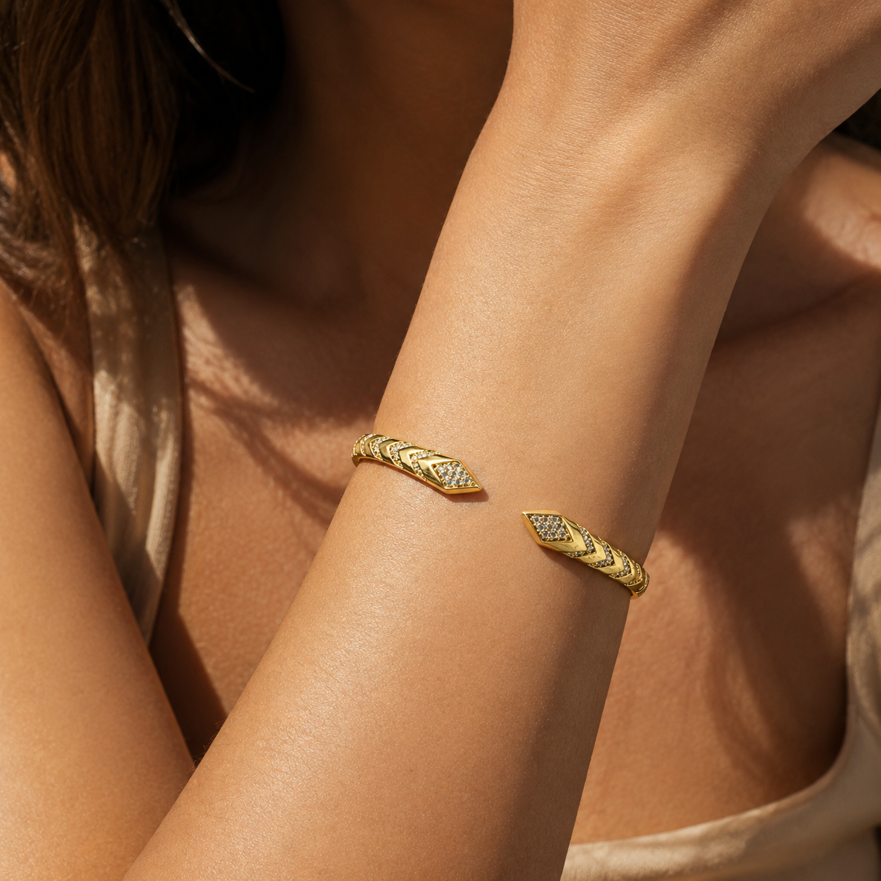 Radiant Arrow Bangle
