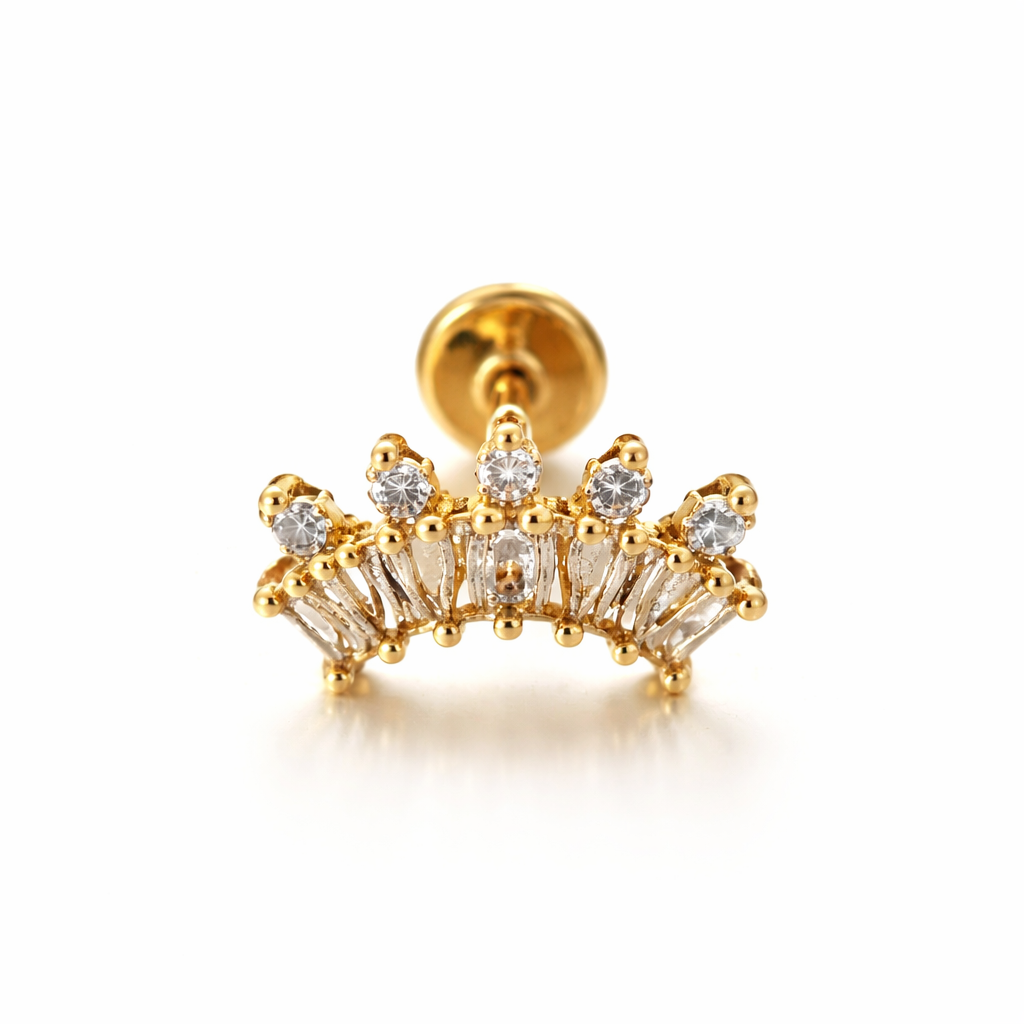 Crown Spark piercing