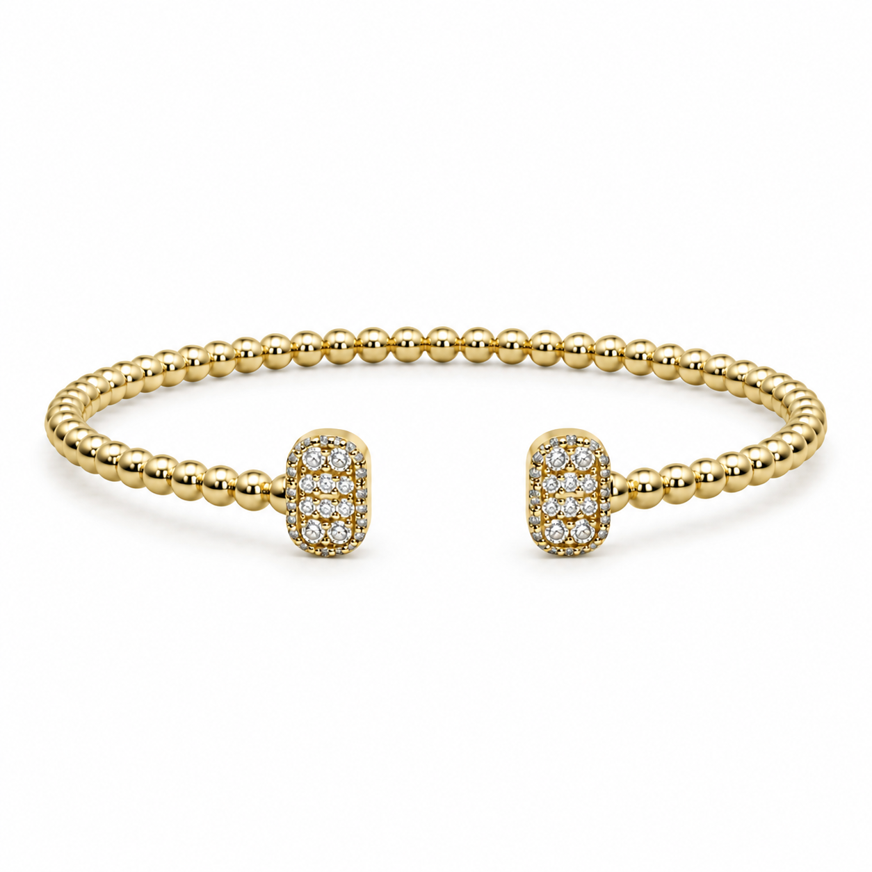 Luna Pavé Beaded Bracelet