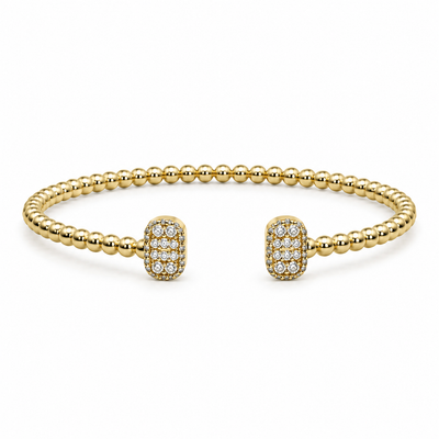 Luna Pavé Beaded Bracelet