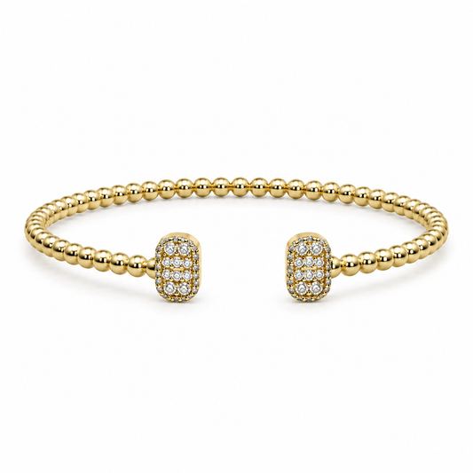 Luna Pavé Beaded Bracelet