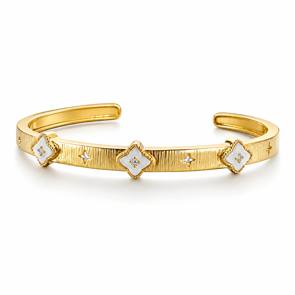 Celestial Clover Bangle