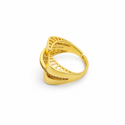 Crystal Wrap Ring