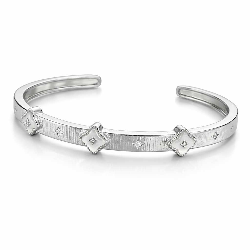 Celestial Clover Bangle