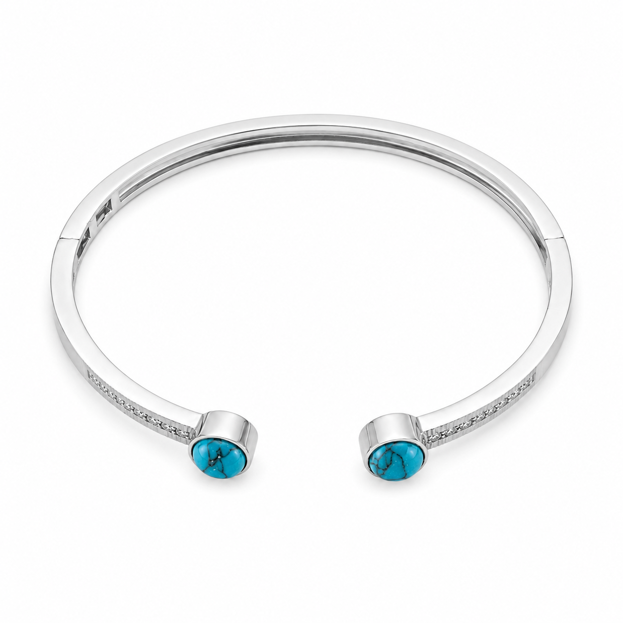 Turquoise Open Bangle