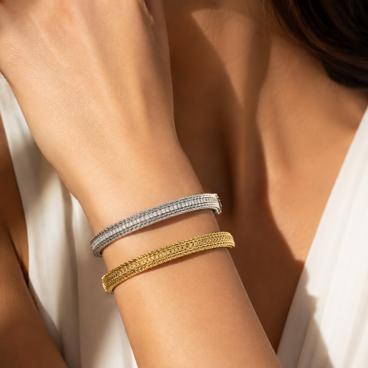 Aurora Woven Bangle