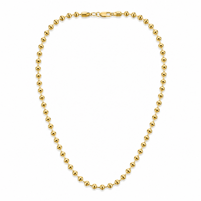 Gold Beaded Necklace