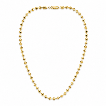 Gold Beaded Necklace