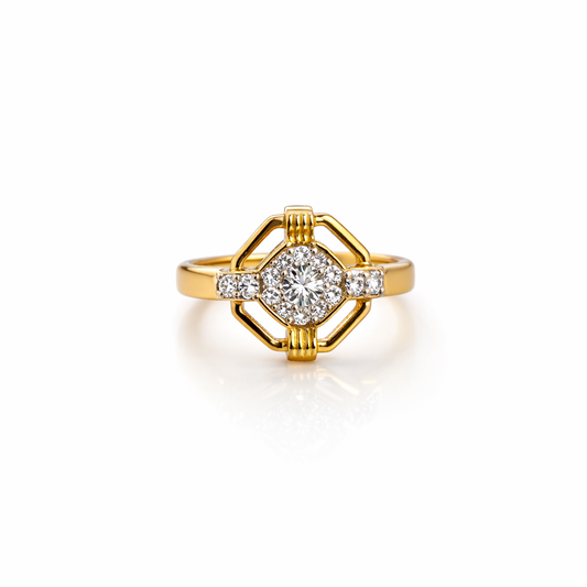 The Celeste Frame Ring