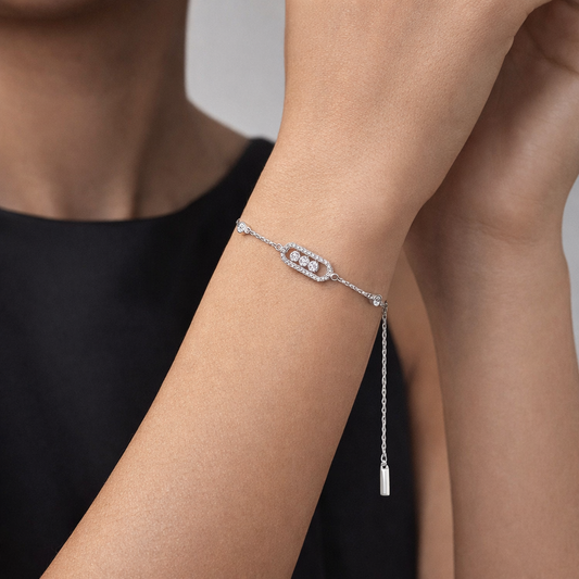 Pavé Link Chain Bracelet