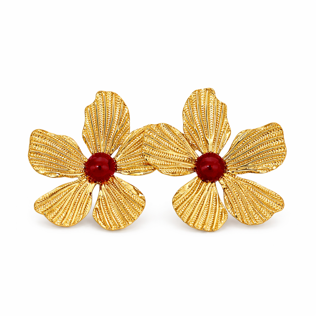 Golden Bloom Earrings