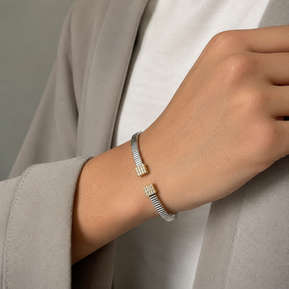 Dual Tone Radiance Bracelet