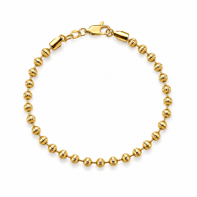 Gold Beaded Bracelet